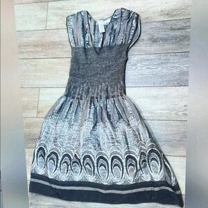 Elegant Gray Maxi Dress